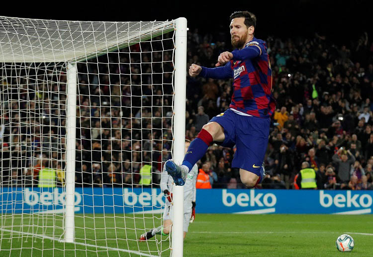 Lionel Messi menjadi pencetak gol terbanyak La Liga 2020
