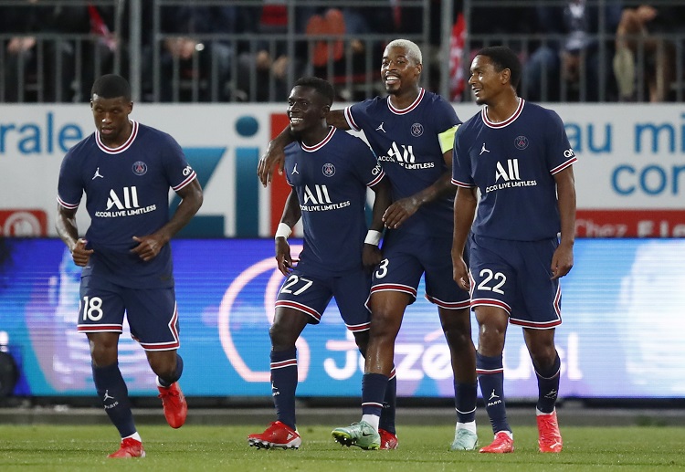 Kết quả Ligue 1 2021/22 Brest 2-4 PSG