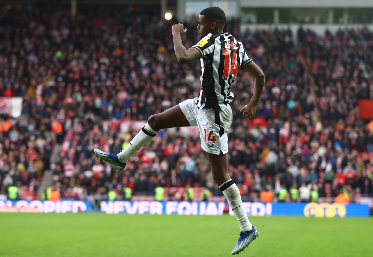 Alexander Isak has helped Newcastle United win their FA Cup match against Sunderland at the Stadium of Light