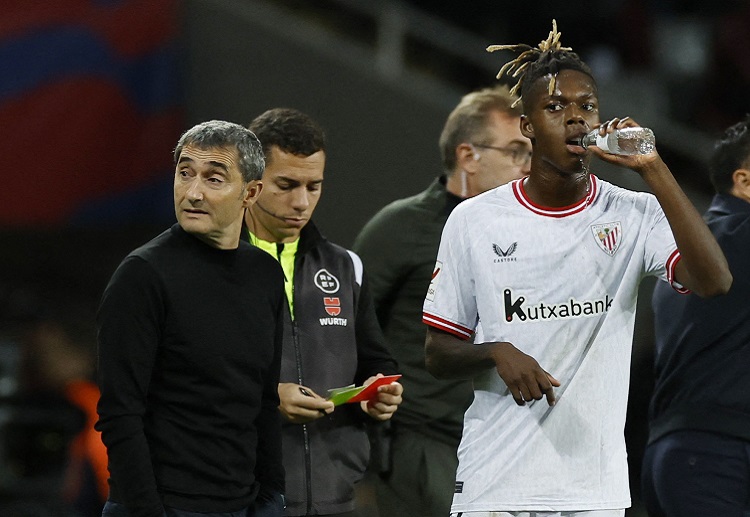 Nico Williams is a doubt for Athletic Bilbao’s Copa Del Rey final against Mallorca