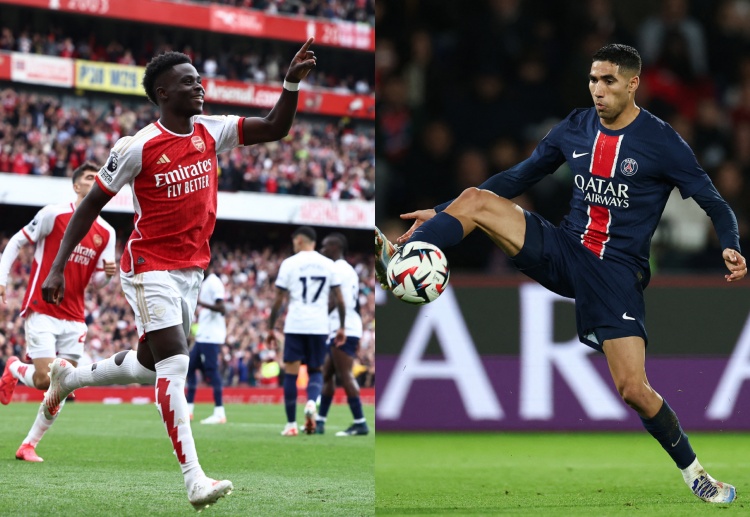 Bukayo Saka incar gol tambahan di Liga Champions UEFA