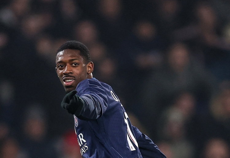 Ousmane Dembélé incar gol tambahan di Liga Champions UEFA