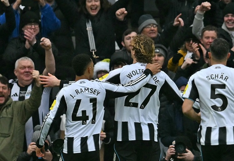 Nick Woltemade cetak gol di pertandingan Premier League